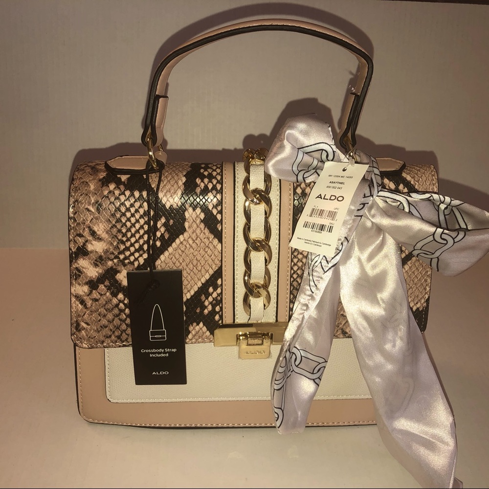 Brand New ALDO asaythiel Satchel with scarf